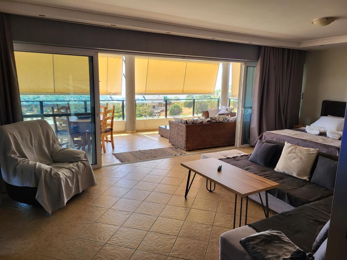 "Stergiou Luxury Apartment 2Nd Floor" Με Κοινη Πισινα Saronida Luaran gambar